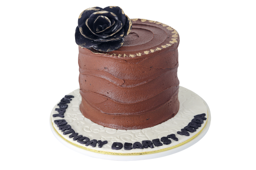 Chocolate Theme Birthday Cake