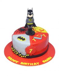 Batman Theme Birthday Cake