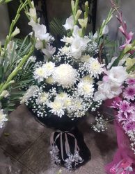 White Theme Imported Flowers