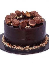 Black Ferroro Rocher Cake