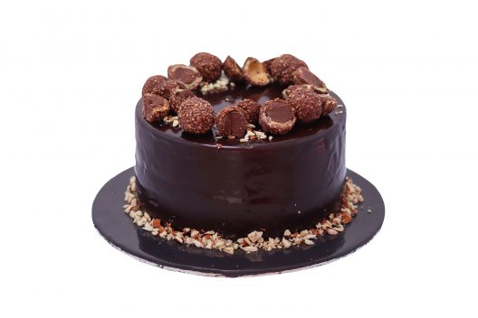 Black Ferroro Rocher Cake