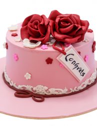 Beautiful Congrats Cake